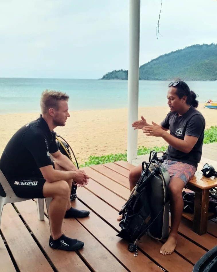 Tiongman Scubadive & Lodge Kampong Juara ภายนอก รูปภาพ