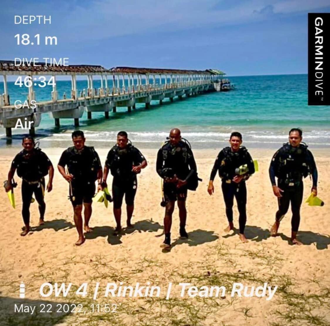Tiongman Scubadive & Lodge Kampong Juara ภายนอก รูปภาพ