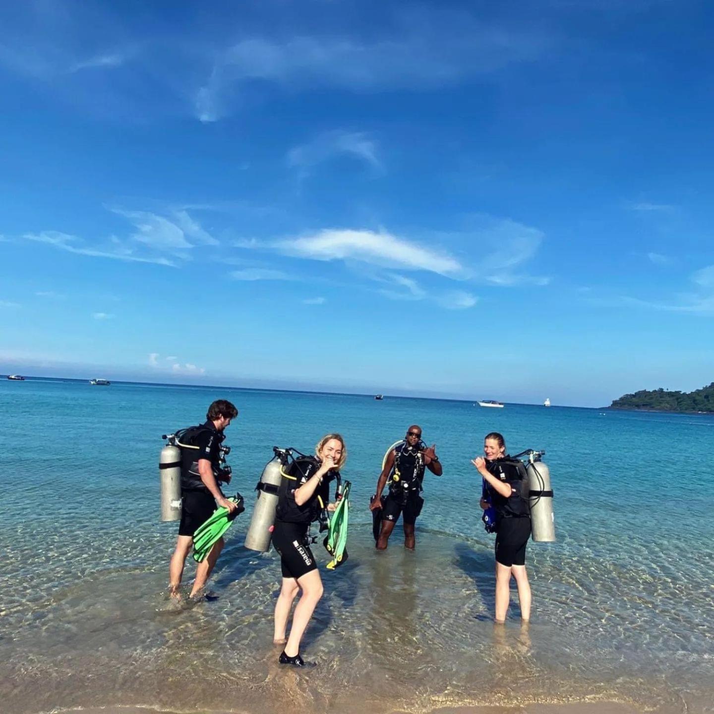 Tiongman Scubadive & Lodge Kampong Juara ภายนอก รูปภาพ