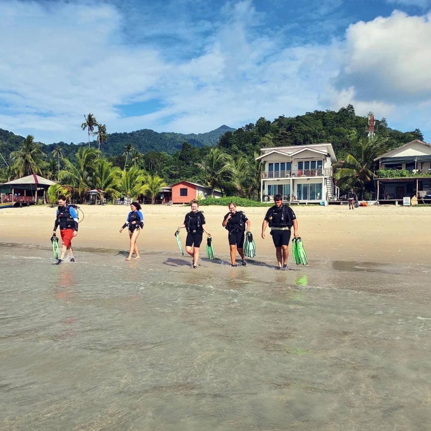 Tiongman Scubadive & Lodge Kampong Juara ภายนอก รูปภาพ